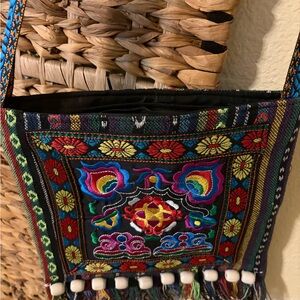 Colorful Embroidered Women's Bag